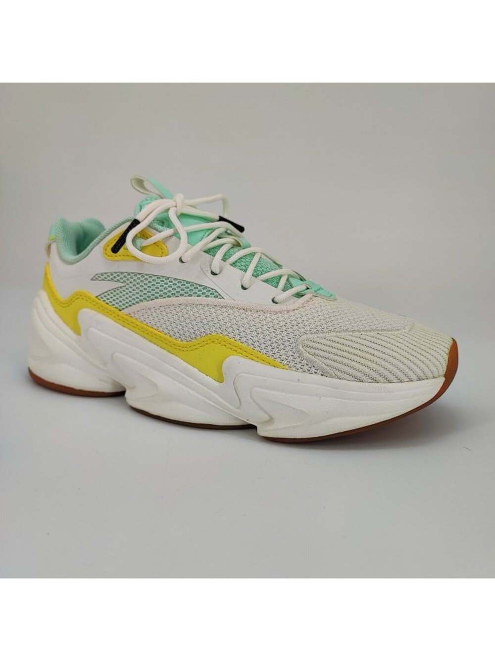 Anta Women's Size 8 Sneakers White Lace Up Athletic Shoes 12928809-7